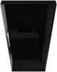Vent A Hood® Premium Power Lung® 41" Black Wall Mounted Insert Liner-2
