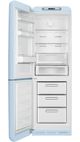 Smeg 50's Retro Style Aesthetic 11.7 Cu. Ft. Pastel Blue Bottom Freezer Refrigerator-1
