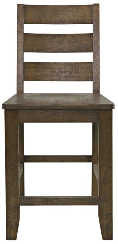 Jofran Inc. Sierrafina Cortado Rung Back Counter Stool-1