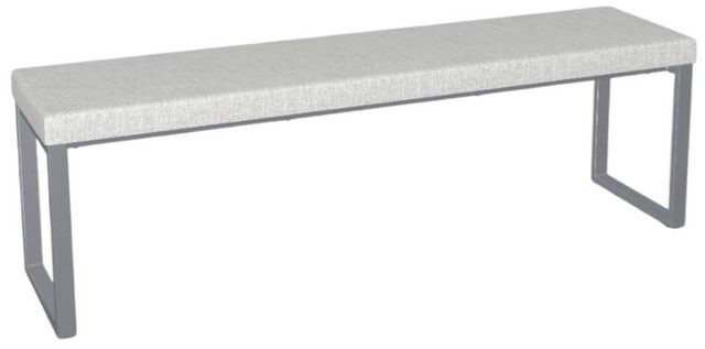 Amisco Customizable Dryden 60" Upholstered Bench