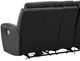 Signature Design by Ashley® Warlin Black Power Reclining Loveseat with Console-4