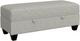 Emerald Home Dawson Gray Storage Ottoman-0