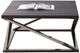 Steve Silver Co. Aegean Brown Cocktail Table with Black Nickel Base-0