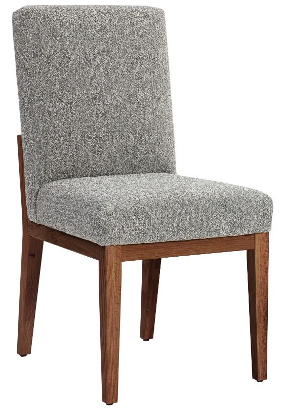 Artisan & Post by Vaughan-Bassett Dovetail Charcoal/Natural Upholstered Dining Side Chair-0