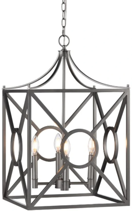 Crestview Collection Fisk Lantern Chandelier - Thumbnail 2