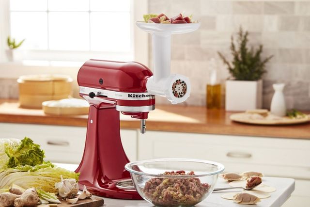 KitchenAid® Food Grinder Stand Mixer Attachment-3