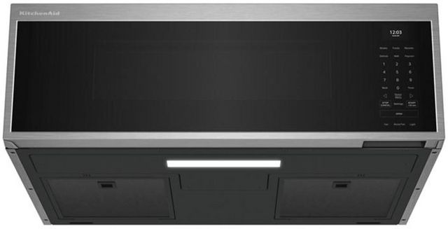 KitchenAid 30" Fingerprint Resistant Stainless Steel 1.1 cu. ft. Over the Range Microwave-3