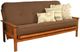 Kodiak Furniture Monterey Linen Cocoa/Barbados Full Futon with Mattress-0