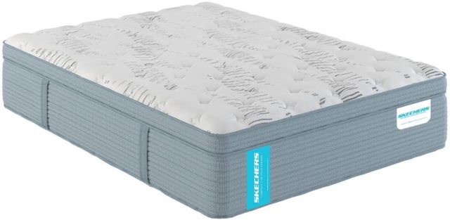 Skechers 15" Innerspring Medium Euro Top King Mattress-0