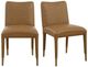 Uttermost® Conifer 2-Piece Camel Dining Side Chair Set-0