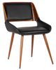 Armen Living Panda Black Dining Chair-0