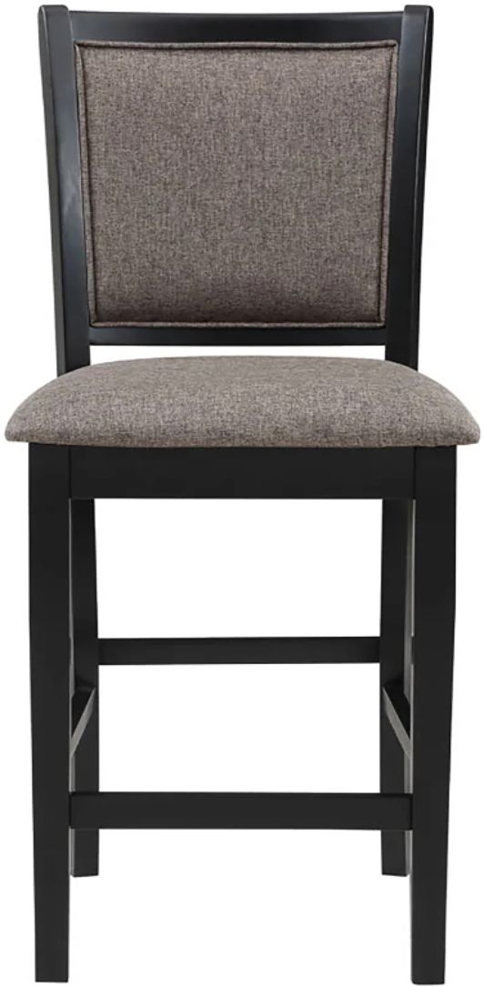 New Classic® Home Furnishings Potomac Black/Gray Counter Stool-2