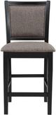 New Classic® Home Furnishings Potomac Black/Gray Counter Stool-2