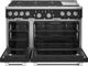 Café™ 48" Matte Black Pro Style Dual Fuel Range with 6 Burners and Griddle-2