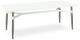 Amisco Customizable Link 84" White Glass Rectangular Table-0