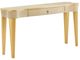 Michael Amini® La Terrazza Silver Mist Console Table with Champagne Base-0