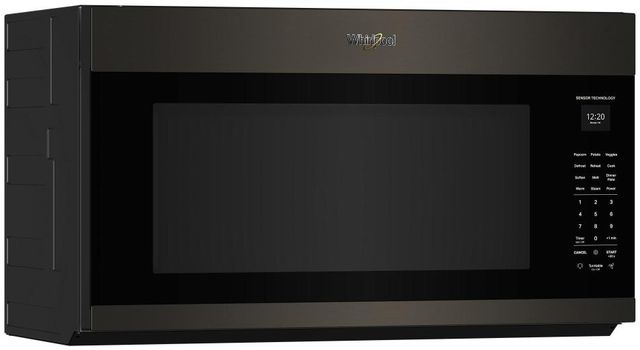 Whirlpool® 30" 2.1 Cu. Ft. Black Stainless Over the Range Microwave-2