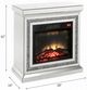 ACME Furniture Noralie Mirrored 28" Fireplace -2
