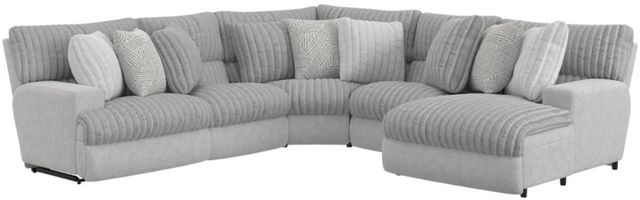 Catnapper® Abraxas 6-Piece Moonstruck U-Shape Power Reclining Sectional