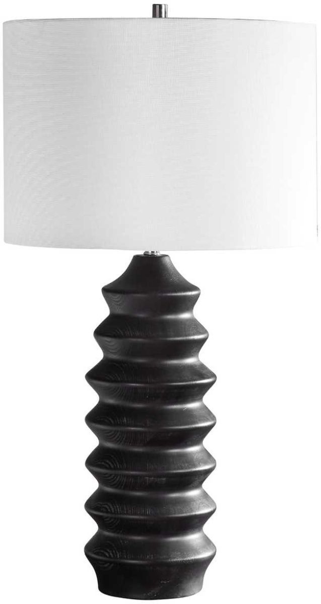 Uttermost® Uplift Black Table Lamp-3