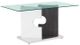 Global Furniture USA 5-Piece Gray/White Dining Set-2