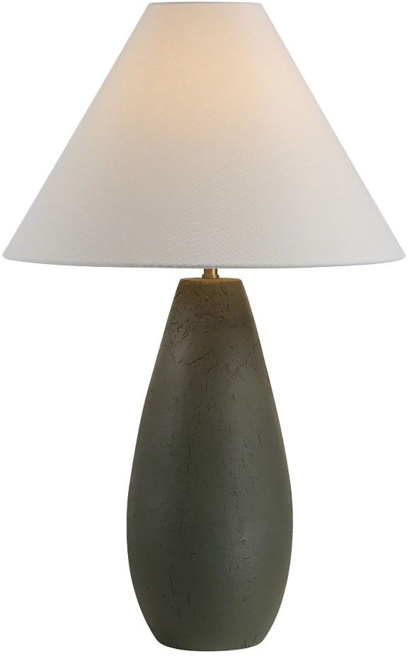 Renwil® Olso Dark Olive Table Lamp-3