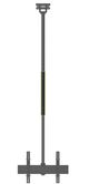 Kanto Ceiling Mount 23.6" Black Extension Pole with Connector-2