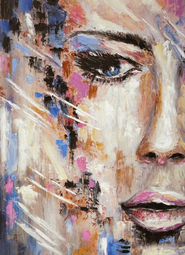 Classy Art Style 30 Hand Painted Textured Wall Art-0