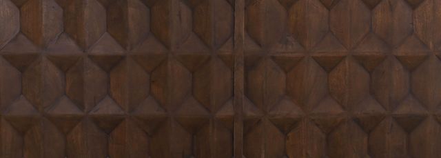 Home Trends & Design Palermo Royal Brown Queen Panel Bed-2
