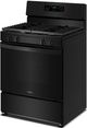Whirlpool® 30” Black Freestanding Gas Range with Crispy Mode and Dishwasher Safe Grates-2