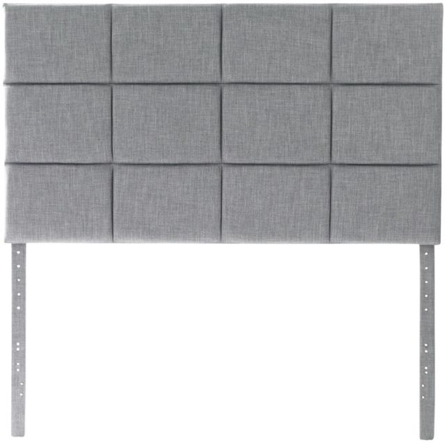 Malouf® Scoresby Stone Queen Upholstered Headboard-2