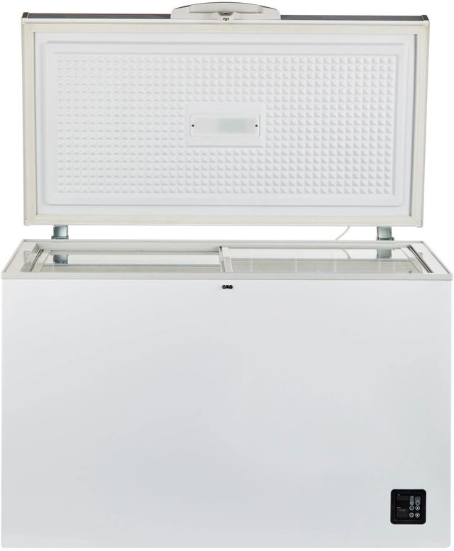 Unique 46" White 46" 9.3 cu. ft. Off-Grid Solar DC Chest Freezer-1
