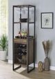 ACME Furniture Narik Black/Weathered Oak Wine Rack-1