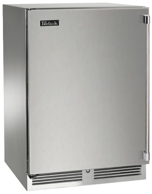 Perlick® Signature Stainless Steel 24" Freezer