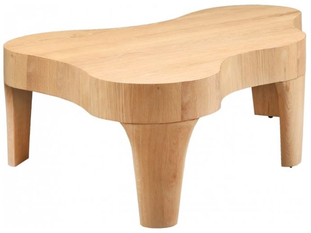 Meridian Furniture Oakley Natural Oak Coffee Table-2