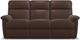 La-Z-Boy® Jay Chocolate Power Reclining Sofa with Headrest-0