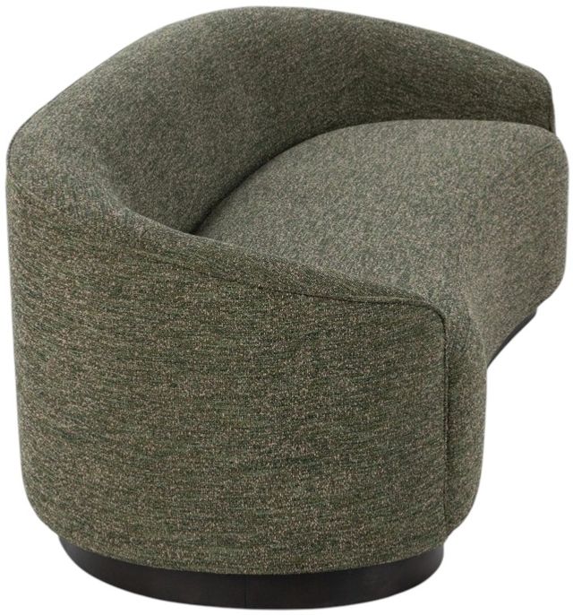Classic Home Beverly Antique Green Upholstered Sofa-3