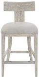 Uttermost® Idris White/Whitewash Counter Stool-0