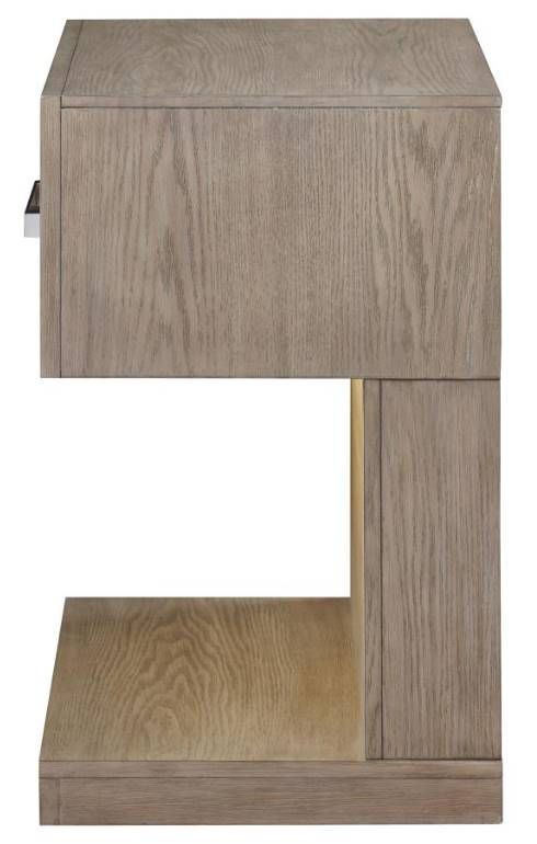 Coaster® Kenora Barley Brown Nightstand Bedside Table-2