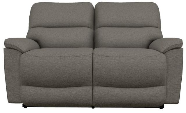 La-Z-Boy® Brooks Charcoal Power Reclining Loveseat with Headrest-1