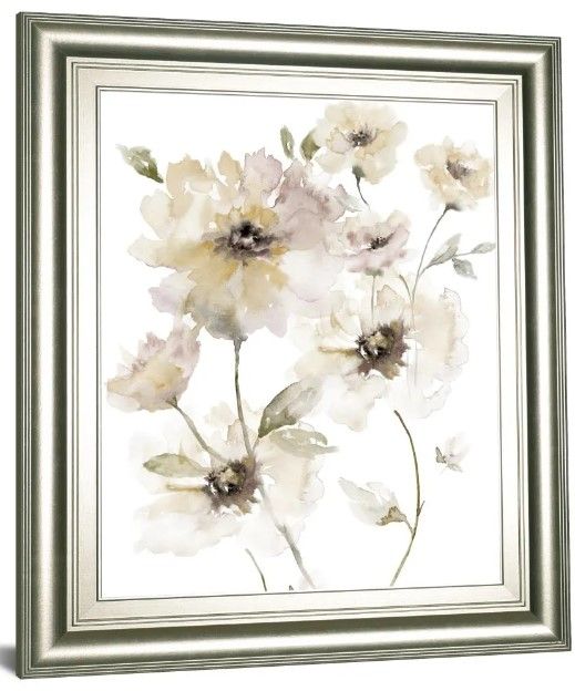 Classy Art Translucent Garden I by Nan Framed Print Wall Art-0