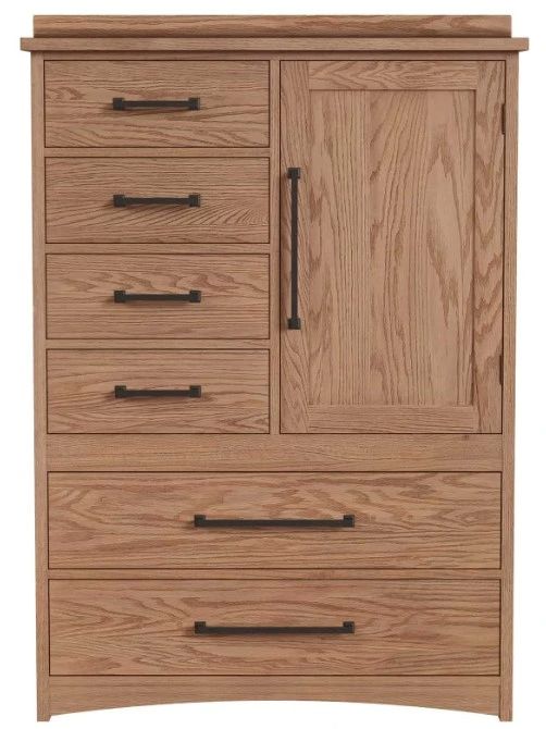 Intercon Oak Park Taupe Gentleman's Chest-1