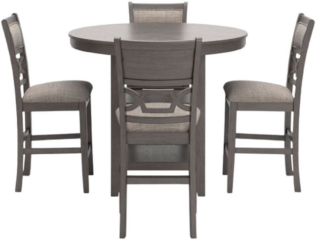 Signature Design by Ashley® Wrenning 5-Piece Gray Counter Dining Table Set-1