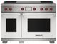 Wolf® 48" White Pro Style Dual Fuel Range-0