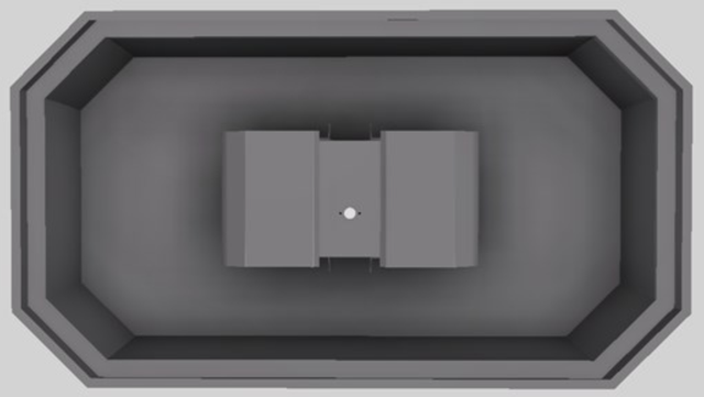 Vent-A-Hood® Designer Series 54" Gunsmoke Island Range Hood-3