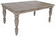 Jofran Inc. Slater Works Brown Rectangular Dining Table-0