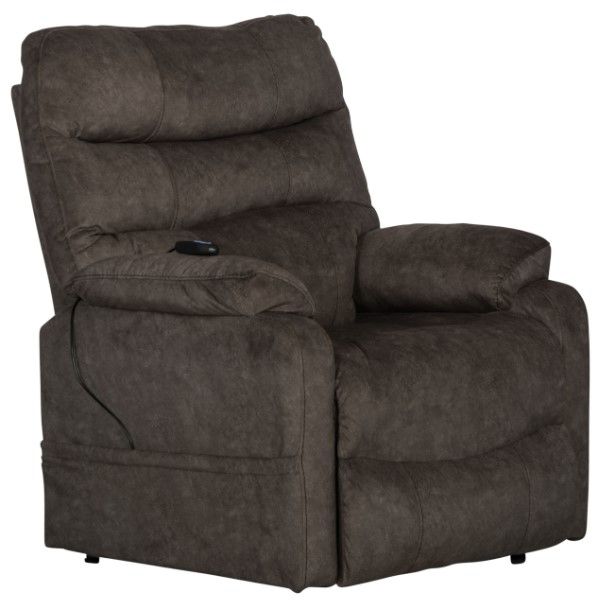Catnapper® Buckley Chocolate Power Lift Recliner-0