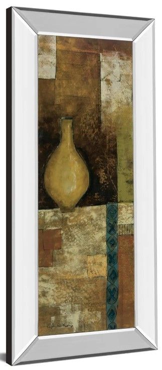 Classy Art Autumn Solitude I by John Kime Mirror Framed Wall Art-1