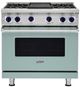 Viking® 7 Series 36" Splash Pro Style Natural Gas Range with Griddle-0