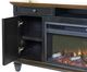 Martin Furniture Hartford Black 76" Fireplace TV Stand-4